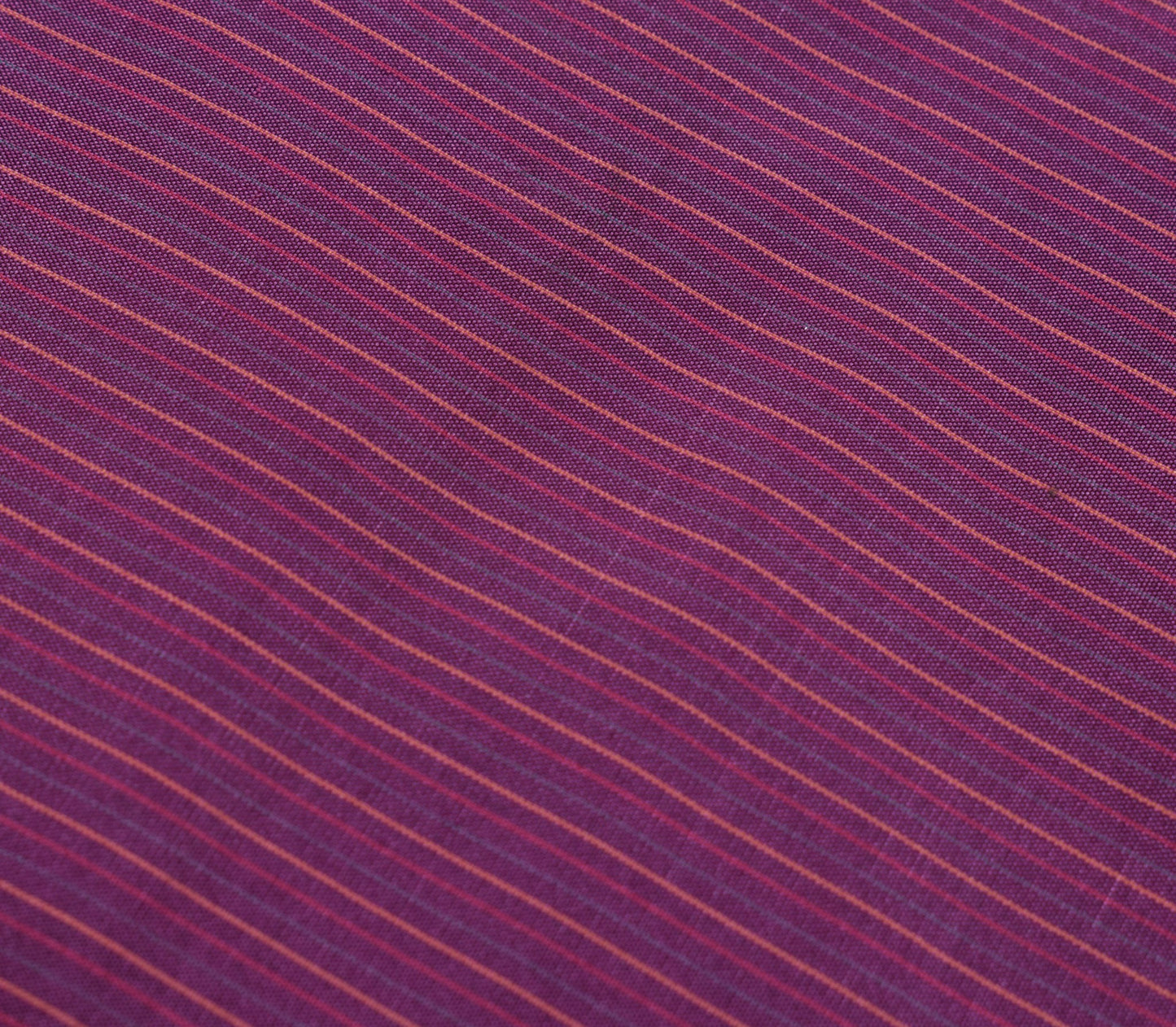 Sushila Vintage Sarees Art Cotton Woven Chettinad/Kandangi Sari Purple Fabric