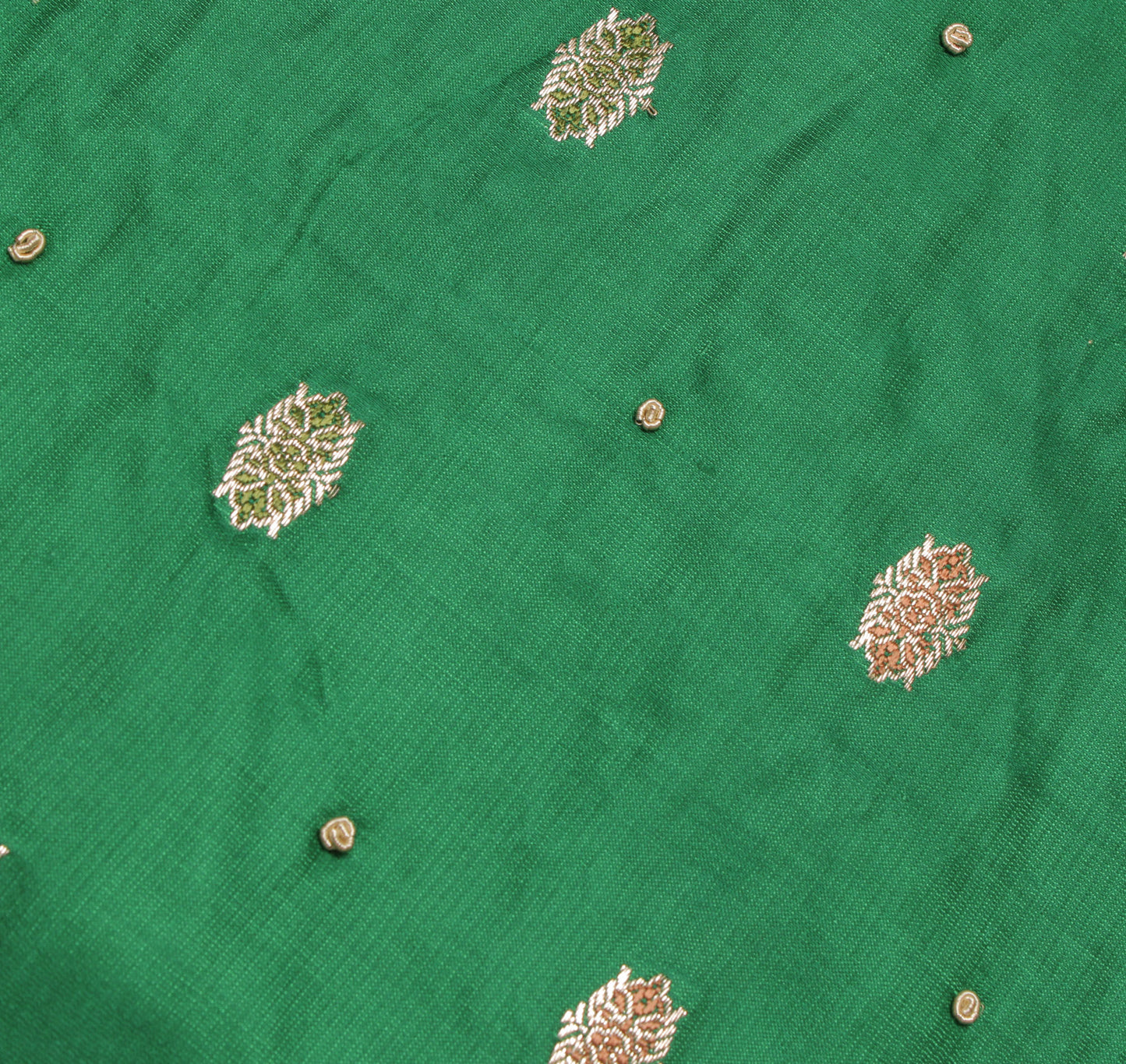 Sushila Vintage Heavy Saree Pure Satin Silk Banarasi Brocade Woven Sari Fabric