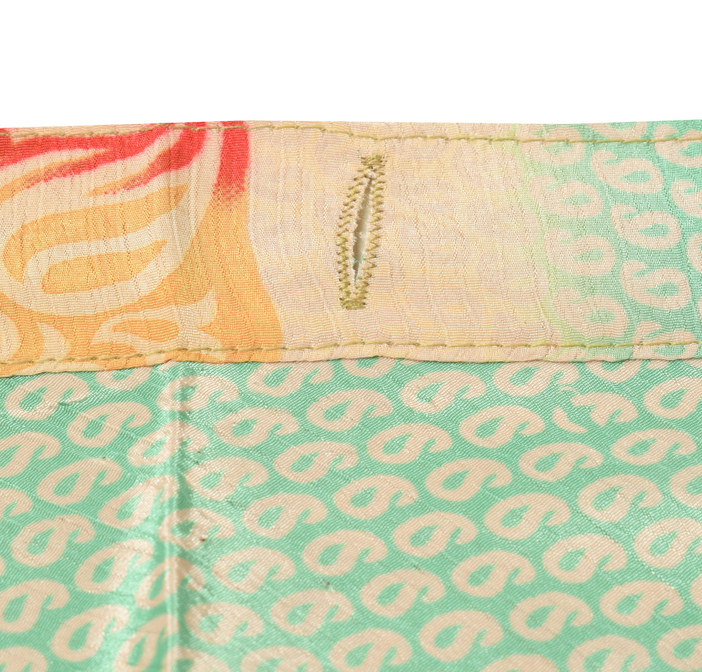 Sushila Vintage Silk Saree Magic Wrap Floral Reversible Skirt Beach Dress Hippie