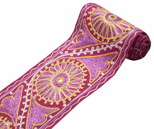 Sushila Vintage COLOR Saree Border Indian Craft Sewing Trim WORK Lace Ribbon