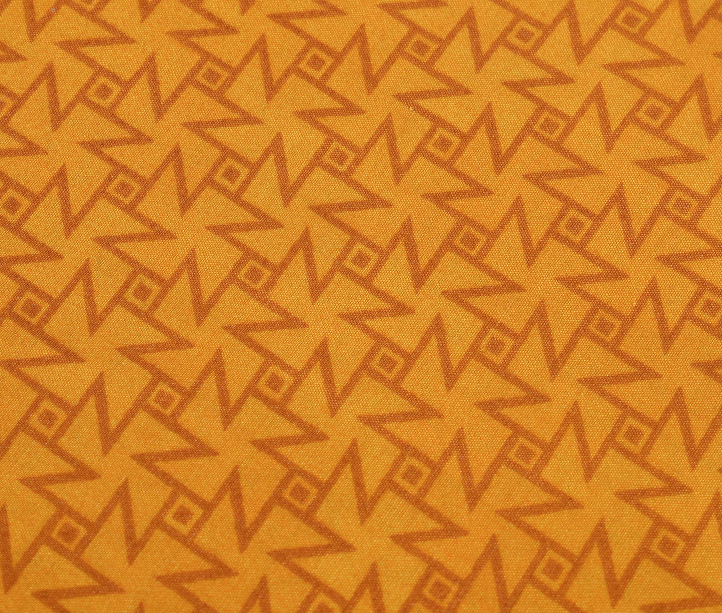 Sushila Vintage Mustard Saree Blend Crepe Silk Printed Craft Soft 5 Yard Fabric