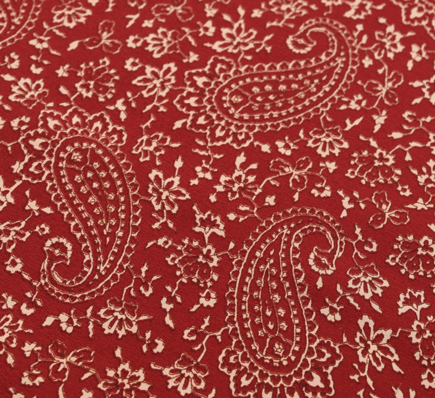 Sushila Vintage Branded Maroon Saree 100% Pure Crepe Silk Printed Soft Fabric