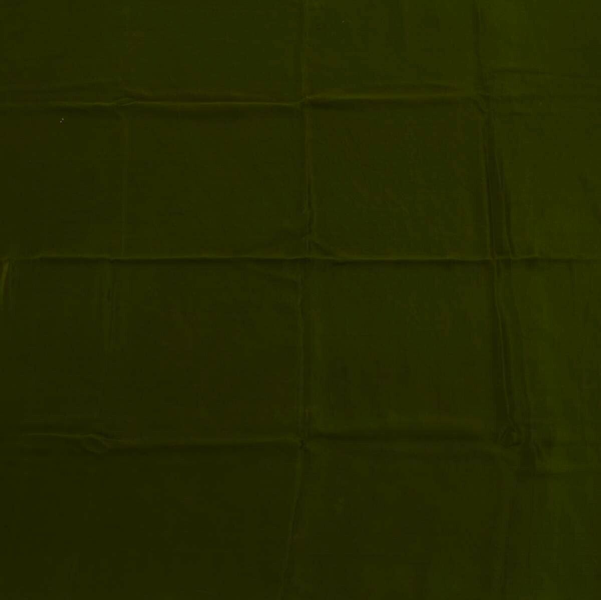 100% Pure Crepe Silk Vintage Sari Remnant Quilt Craft Fabric 5 Pc lot Green