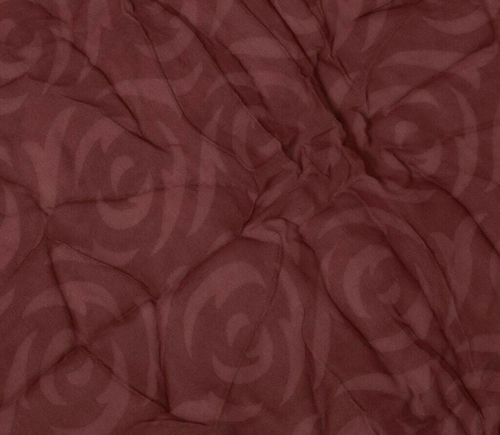 100% Pure Georgette Silk Vintage Sari Remnant Scrap Fabric for Sewing Craft