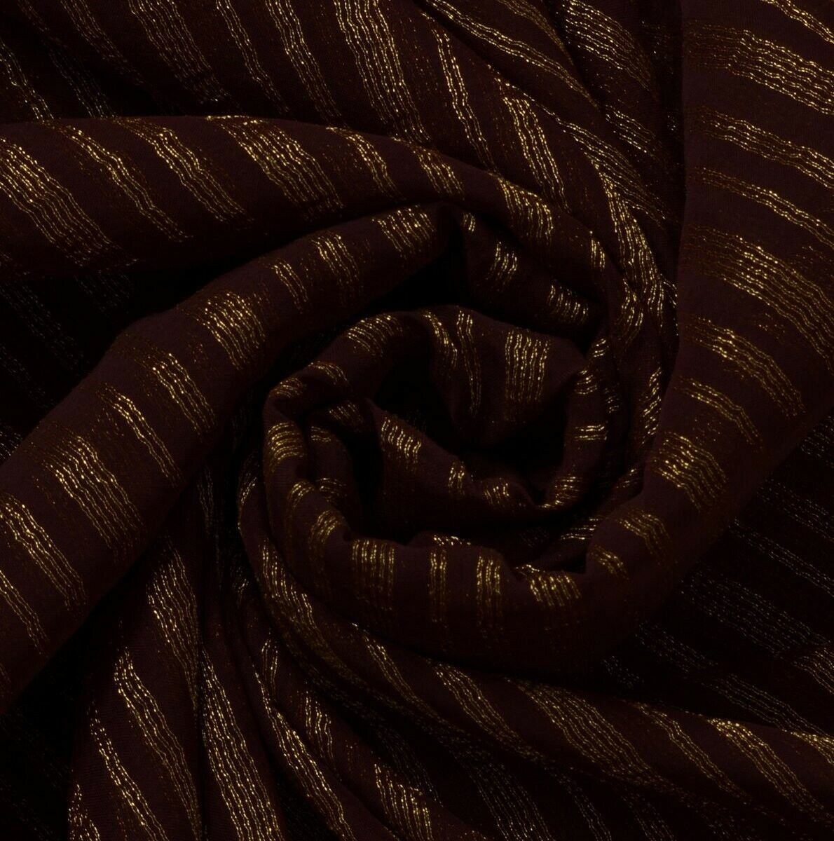 Indian Art Silk Woven Vintage Sari Remnant Scrap Fabric for Sewing Craft Garnet