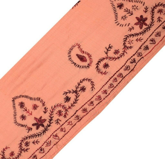 Vintage Sari Border Indian Craft Sewing Trim Hand Embroidered Ribbon Lace