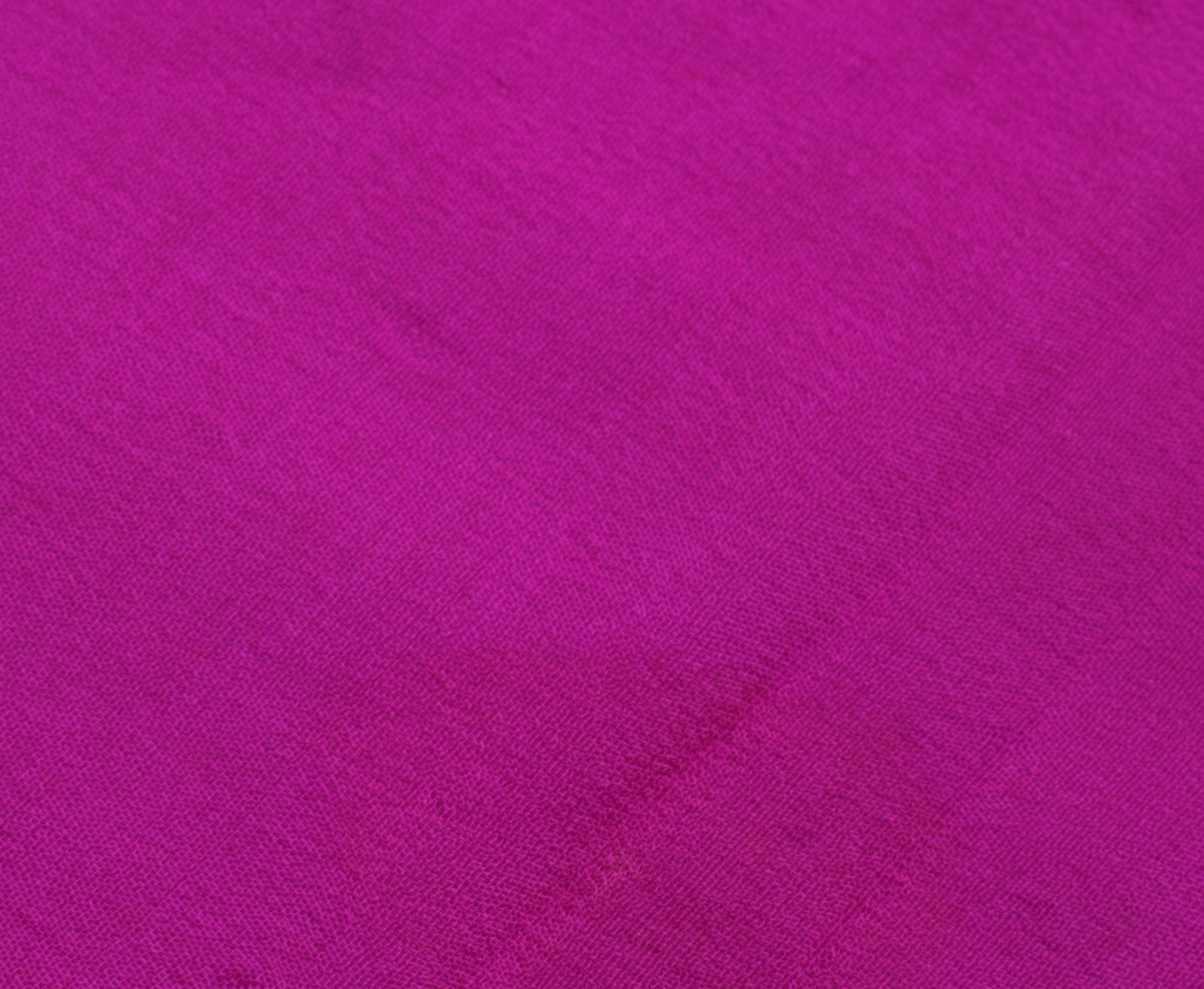 Sushila Vintage Indian Magenta Scrap Saree Pure Georgette Silk Woven Sari Fabric