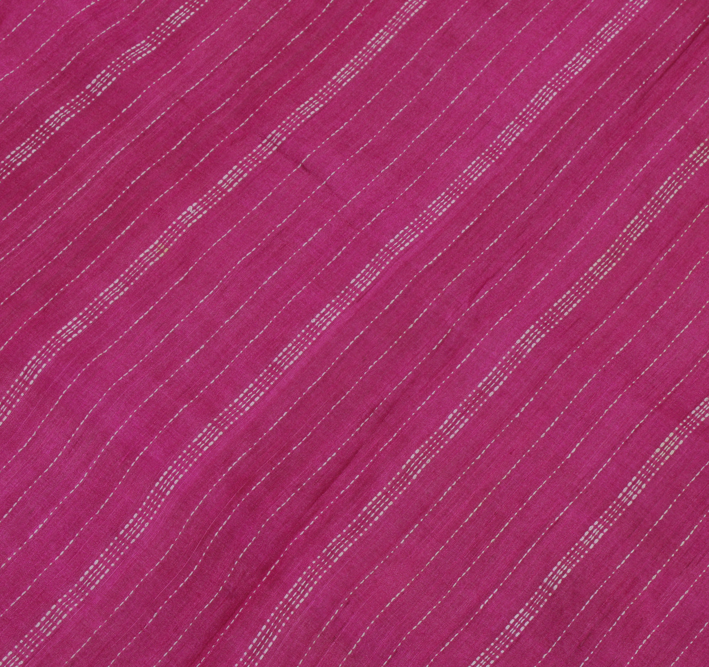 Sushila Vintage Purple Saree Pure Silk Hand Woven Ikat Patola Sari Craft Fabric