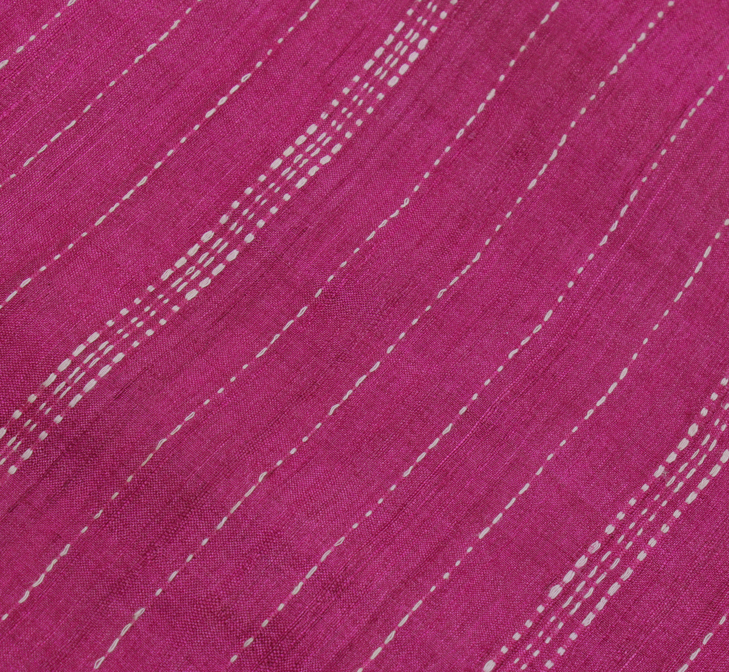 Sushila Vintage Purple Saree Pure Silk Hand Woven Ikat Patola Sari Craft Fabric