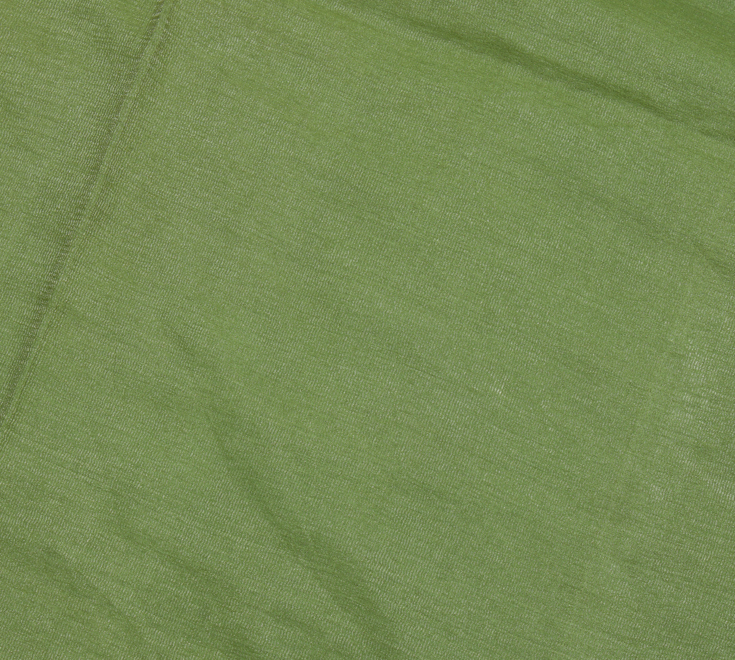 Sushila Vintage Green Indian Saree Pure Georgette Silk Woven Floral Sari Fabric