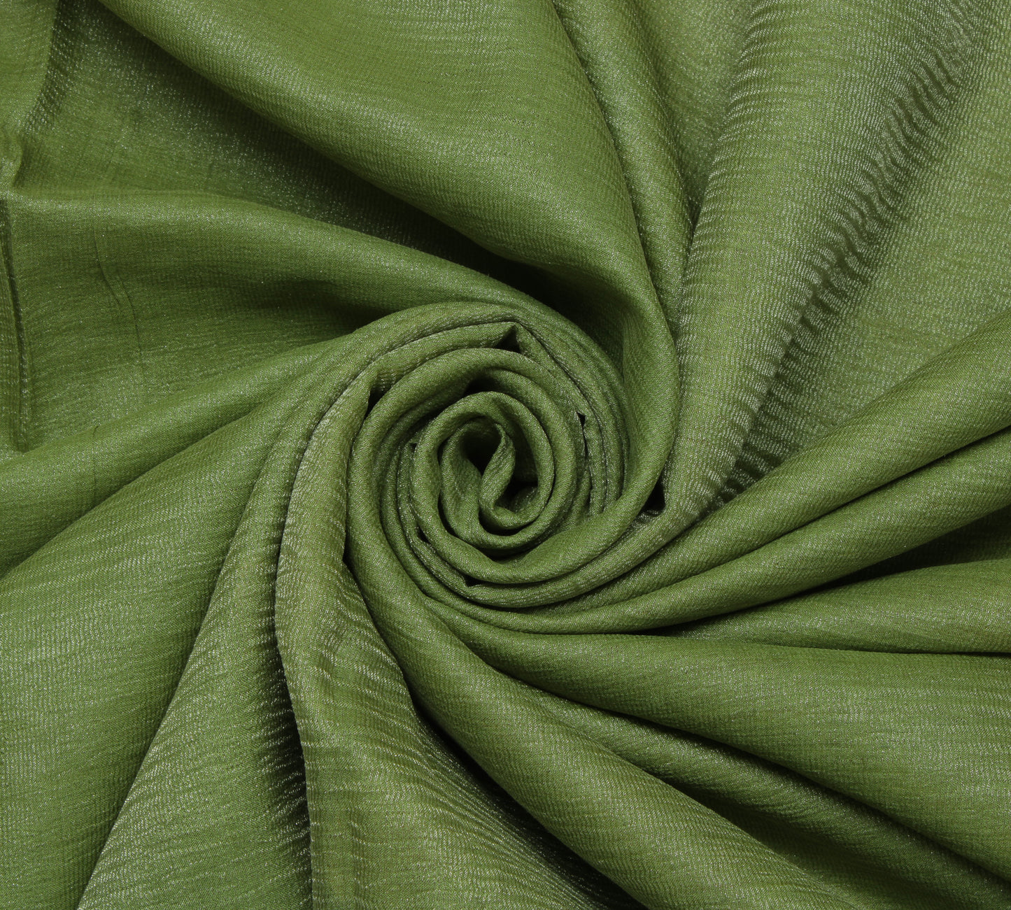 Sushila Vintage Green Indian Saree Pure Georgette Silk Woven Floral Sari Fabric