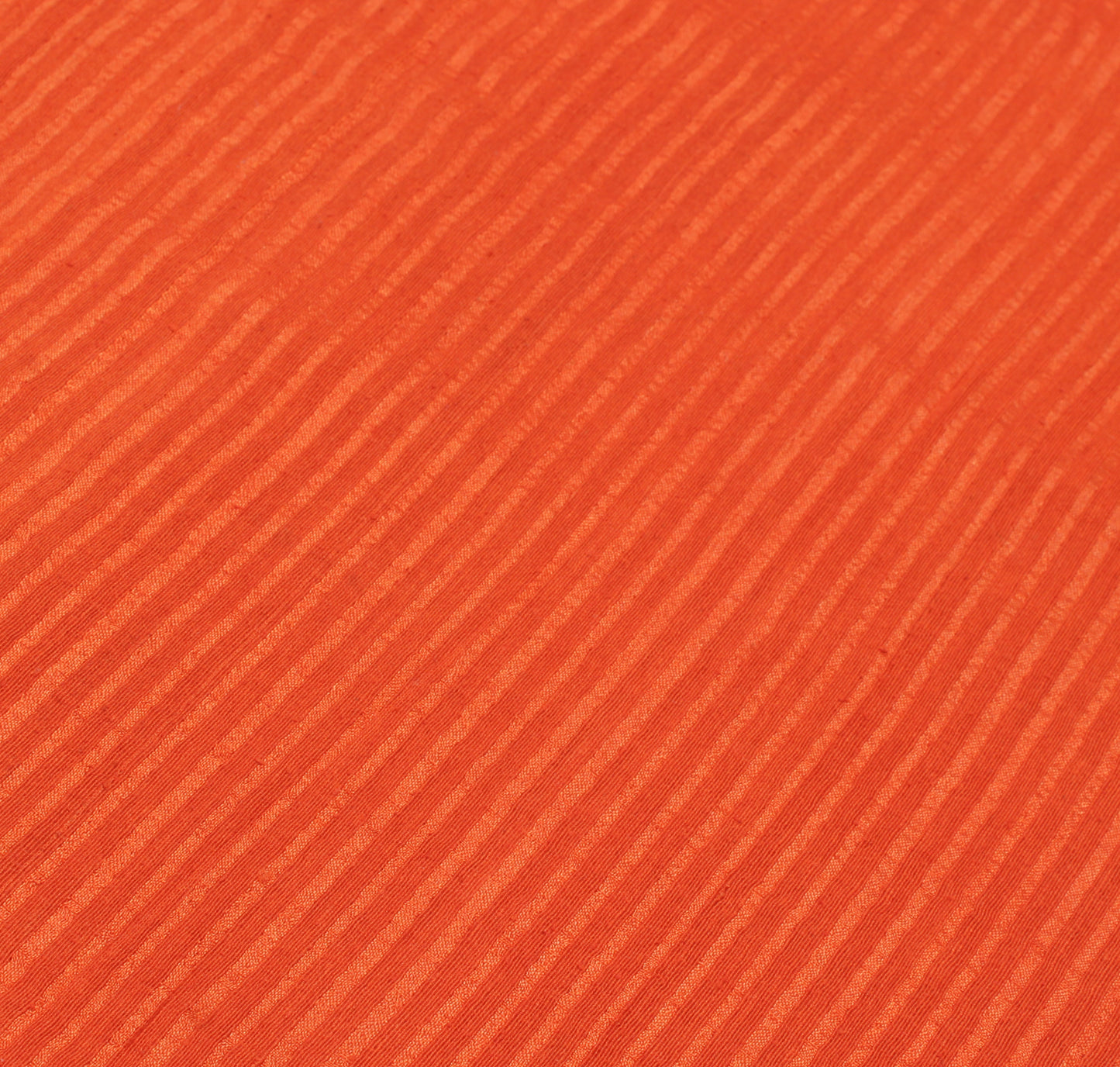 Sushila Vintage Orange Saree 100% Pure Silk Printed Sari Craft 5 Yard Fabric