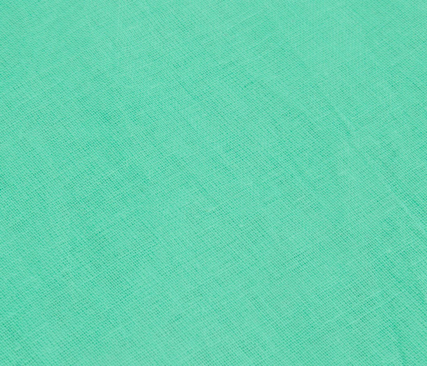 Sushila Vintage Aqua Green Saree 100% Pure Cotton Woven Sari Craft 5 Yard Fabric