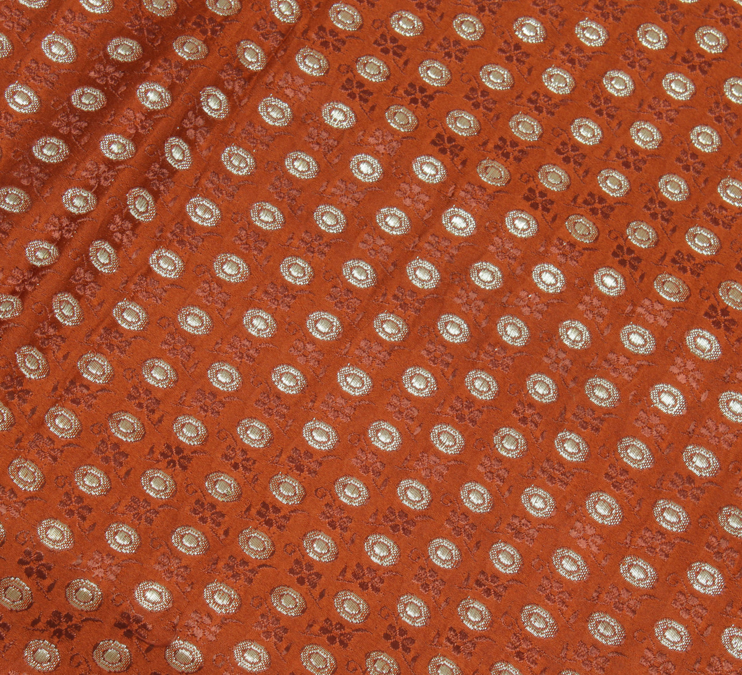 Sushila Vintage Heavy Saree Pure Satin Silk Banarasi Brocade Woven Sari Fabric