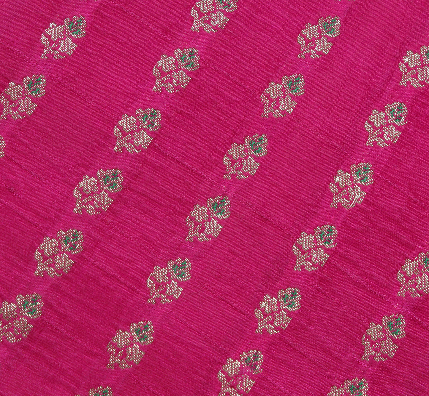 Sushila Vintage Heavy Saree Pure Satin Silk Banarasi Brocade Woven Sari Fabric