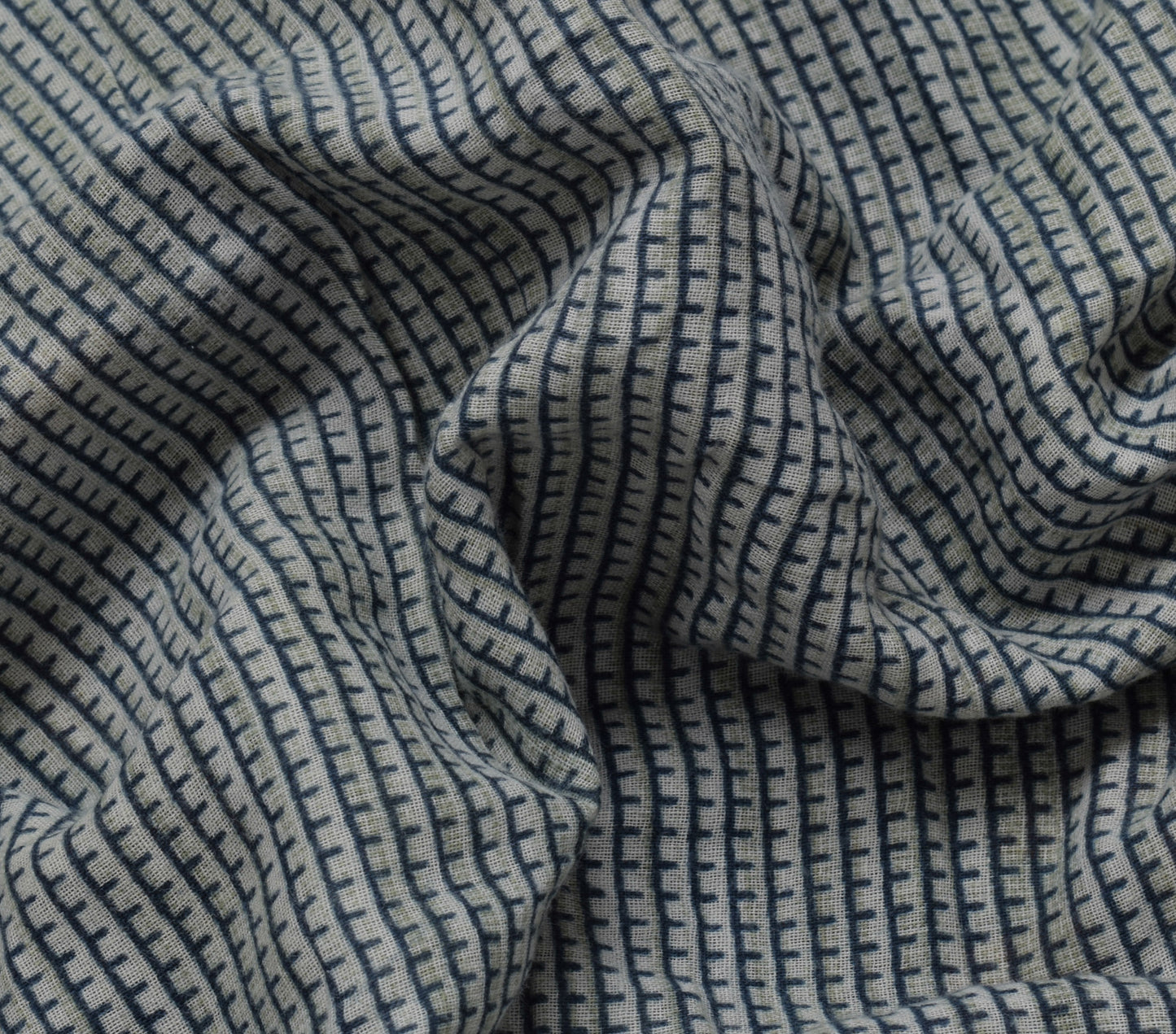 Sushila Vintage Rust Saree 100% Pure Cotton Printed Floral Soft Craft Fabric