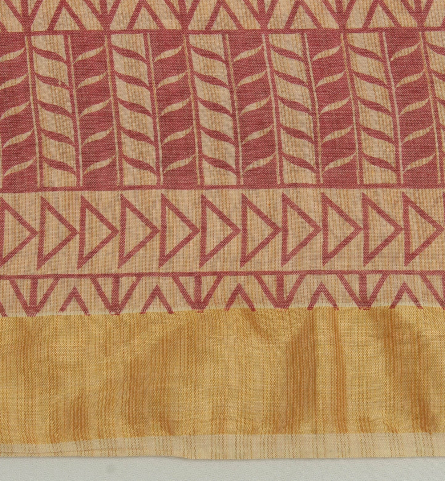 Sushila Vintage Indian Saree 100% Pure Cotton Printed Soft Sari Craft Fabric