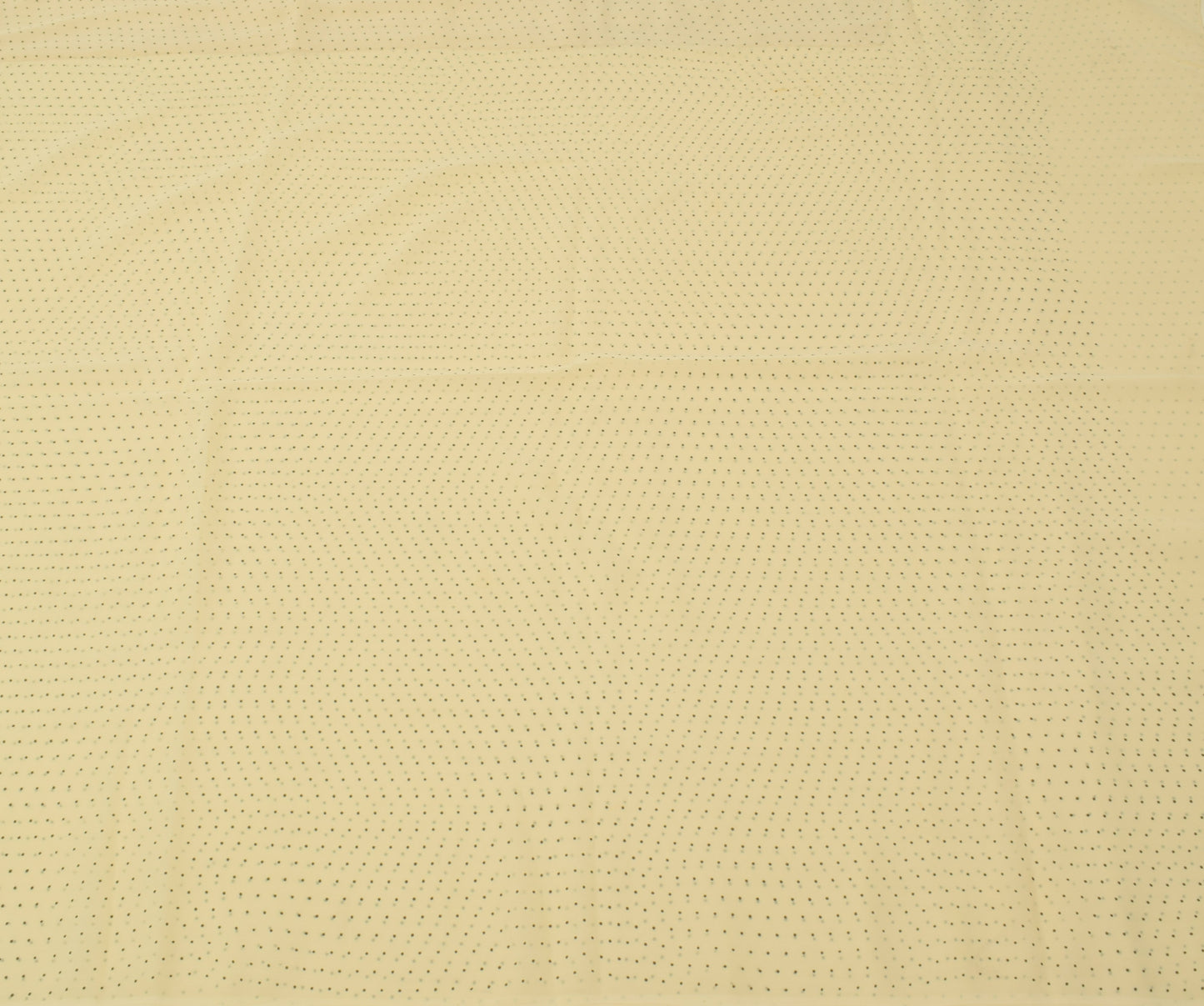 Sushila Vintage Cream Saree Blend Georgette Silk Printed Indian Craft Fabric