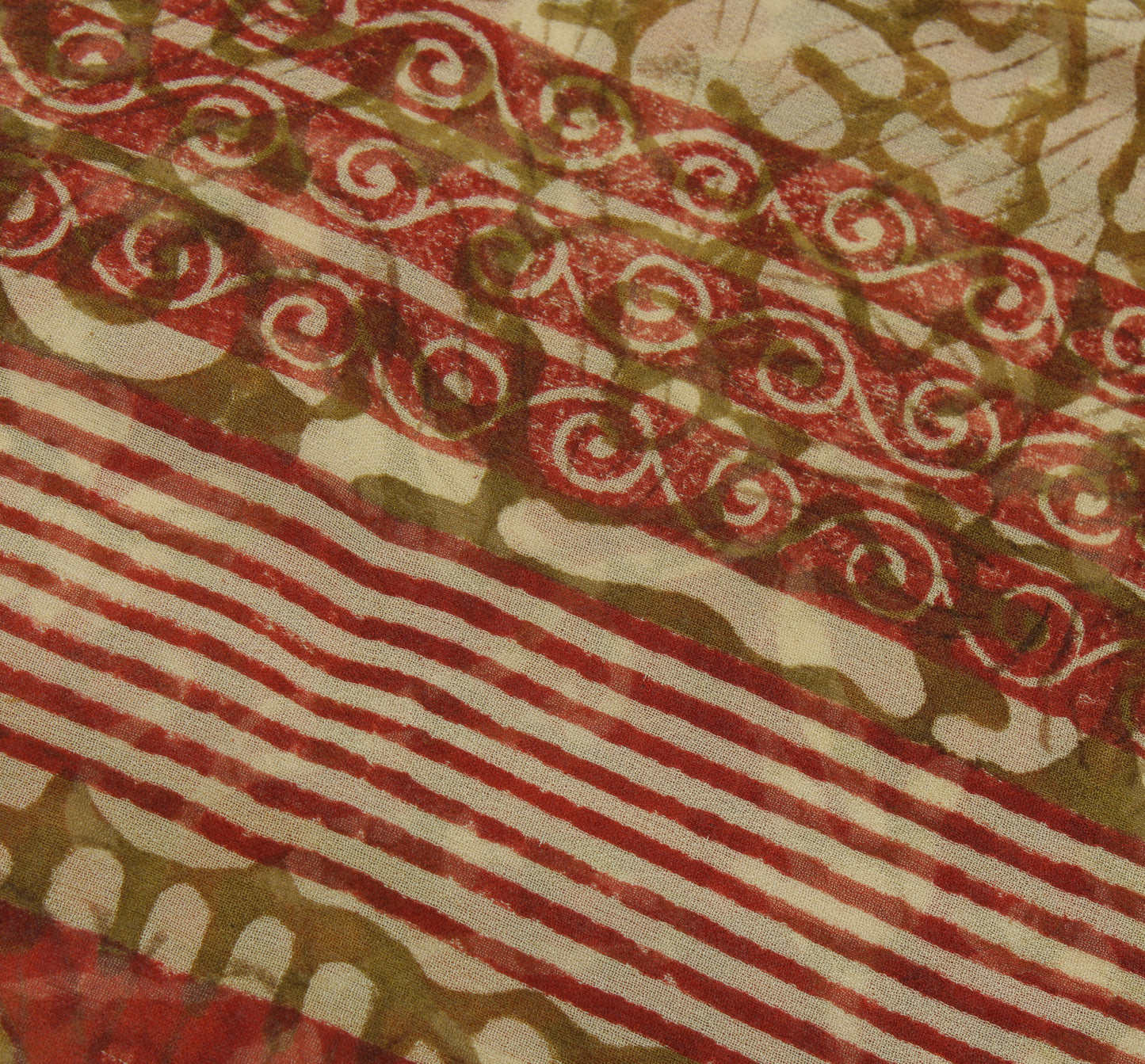 Sushila Vintage Maroon Sari 100% Pure Georgette Silk Printed Floral Craft Fabric