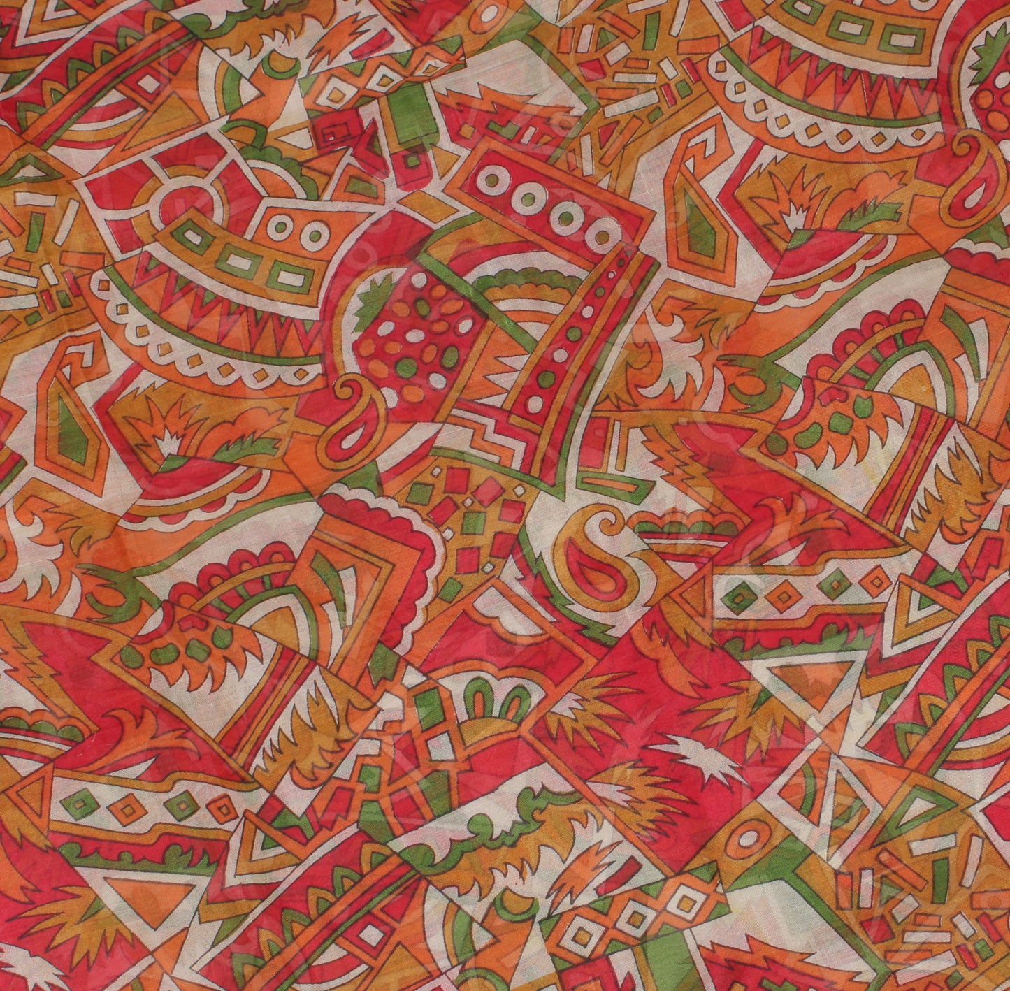 Sushila Vintage Indian Saree 100% Pure Silk Printed Soft Craft 5 Yard Fabric